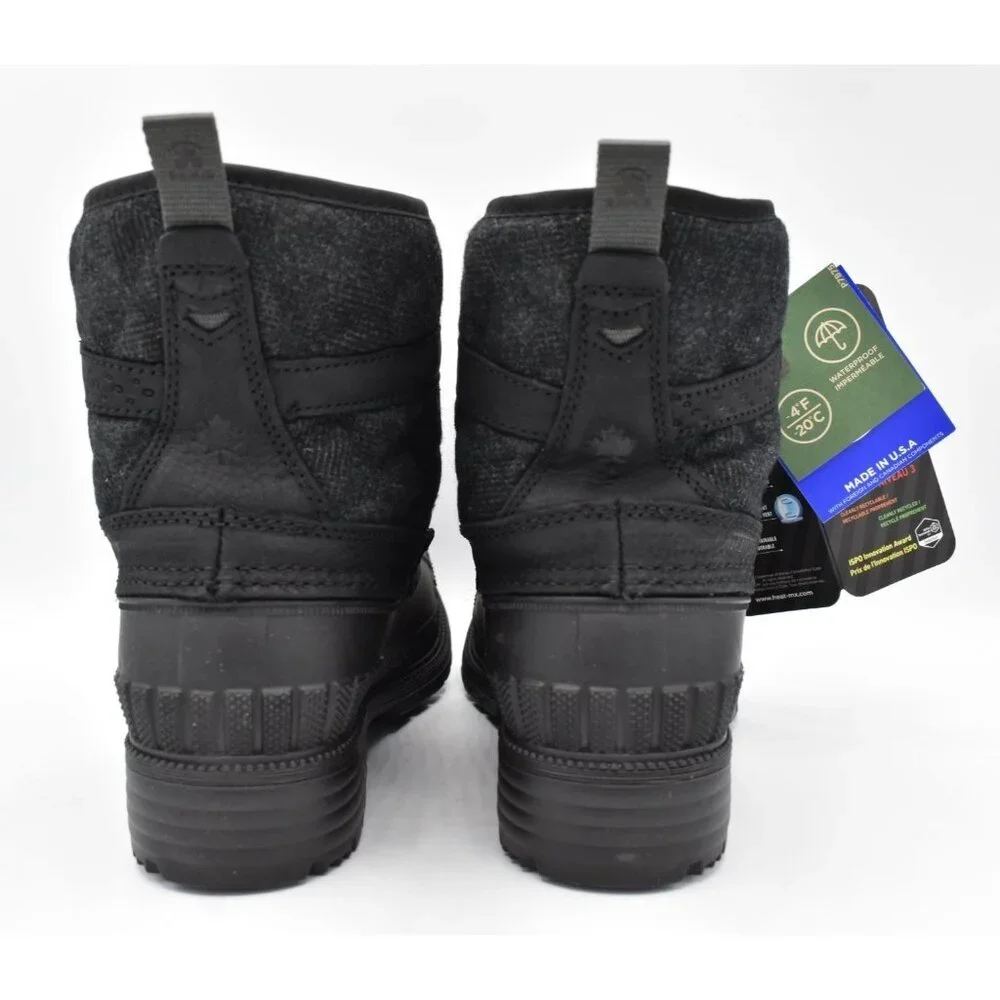 Kamik Womens Size 7 Sienna Mid 2 Black‎ Waterproof Duck Boots Shoes